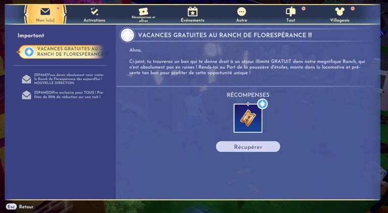 Comment accéder au DLC Ranch de Florespérance (Wishblossom Ranch) dans Disney Dreamlight Valley ?