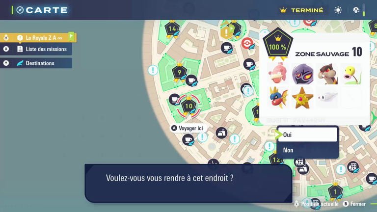 Carvanha Pokemon ZA : niveau d'évolution, où le capturer et comment récupérer la mega-gemme de Sharpedo ?