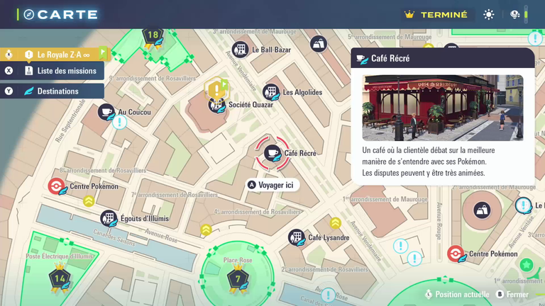 Personnages Pokemon ZA : la liste des PNJ importants pour l'élevage et où ils se trouvent