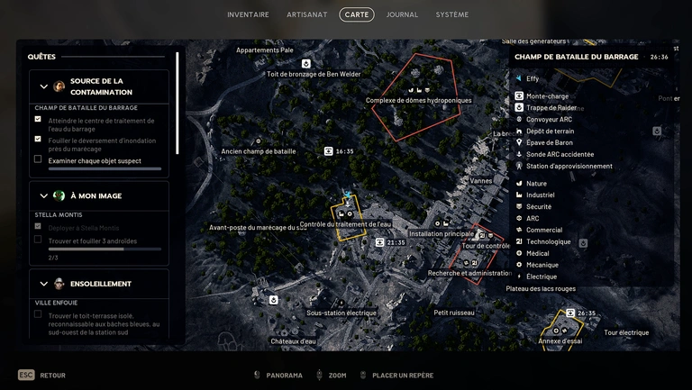 Source de la contamination ARC Raiders : centre de traitement de l’eau, déversement d’inondation… Où trouver l’objet suspect à examiner ? 