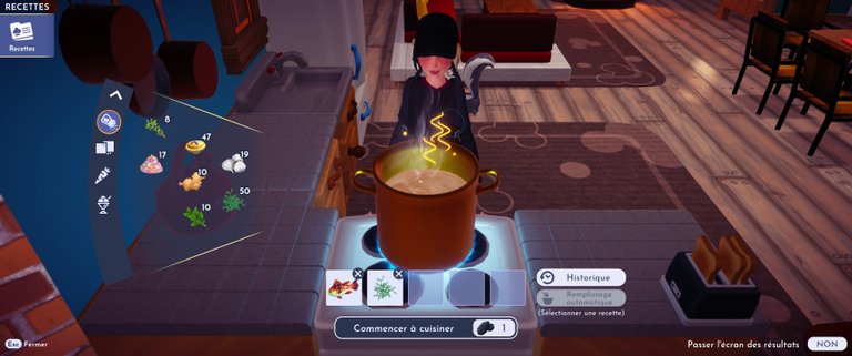 Croquettes de poisson alpines Dreamlight Valley : comment préparer cette recette d'entrée 2 étoiles ?