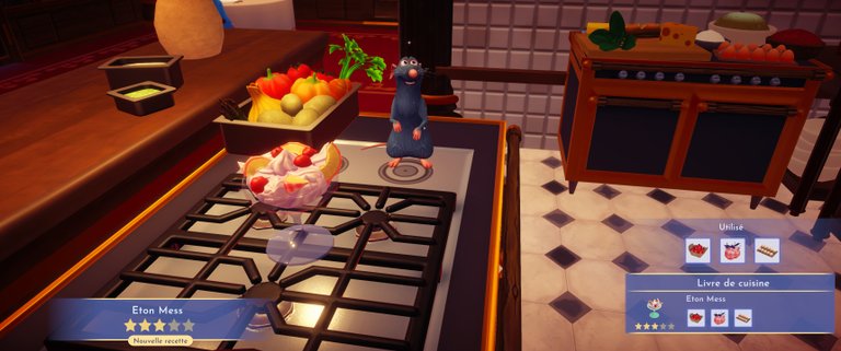 Eton Mess DLC Dreamlight Valley : comment préparer cette recette de dessert 3 étoiles ?