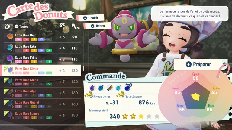 Donuts DLC Pokémon ZA : comment marche ce nouveau système dans le DLC ?