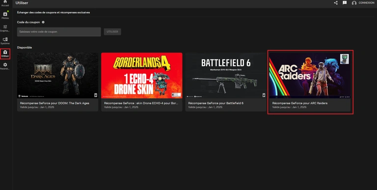 Raiders ! Ne ratez pas votre chance d’obtenir une récompense gratuite sur ARC Raiders grâce à Nvidia 