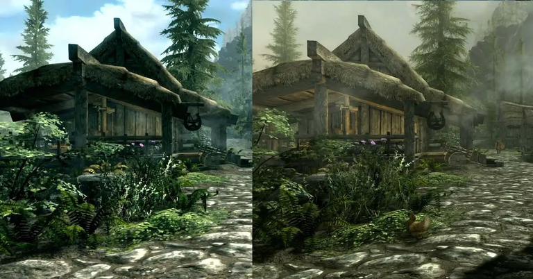 comparaison skyrim switch 1 et 2
