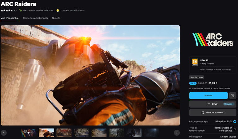 Arc Raiders est déjà en promo : c'est le bon moment pour plonger dans le jeu dont tout le monde parle