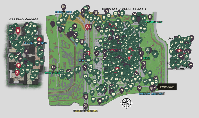 Interchange Escape from Tarkov : où trouver la carte complète avec toutes les infos ? Interchange Escape from Tarkov : où trouver la carte complète avec toutes les infos ?