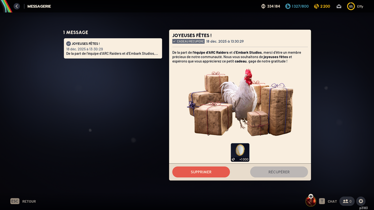 ARC Raiders vous offre littéralement 10€ et des skins gratuits ! C'est ça, la magie de Noël… ARC Raiders vous offre littéralement 10€ et des skins gratuits ! C'est ça, la magie de Noël…