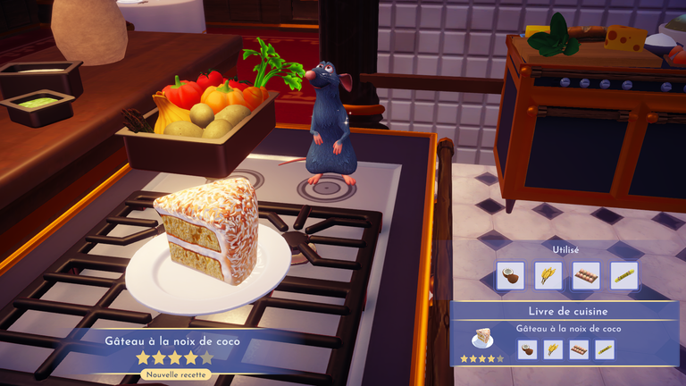 Gâteau à la noix de coco Dreamlight Valley : comment préparer cette recette quatre étoiles ? 