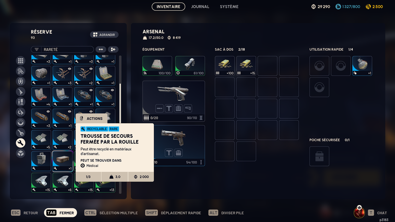 Trousse de secours ARC Raiders : où trouver cette ressource fermée par la rouille ? 