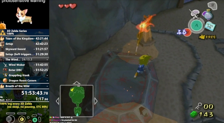 Cette speedrunneuse de Legend of Zelda n'a pas dormi pendant 90 heures pour réaliser ce défi impossible 