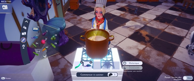 Salade en gelée Disney Dreamlight Valley : comment préparer cette recette de plat principal 2 étoiles ?