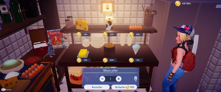 Soda au nectar pétillant Disney Dreamlight Valley : comment préparer cette recette de hors d'oeuvre 2 étoiles ?