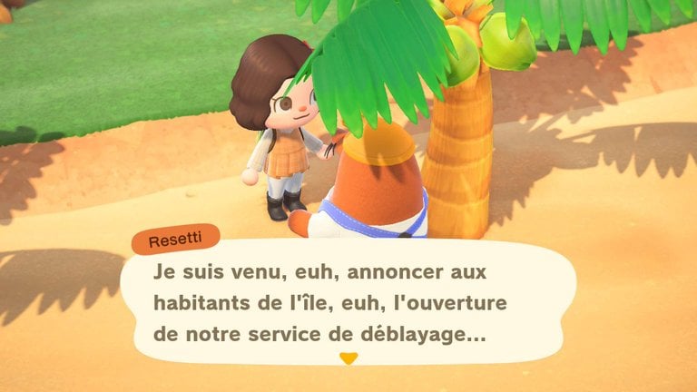 Resetti Animal Crossing New Horizons : comment le débloquer et utiliser ses services ?