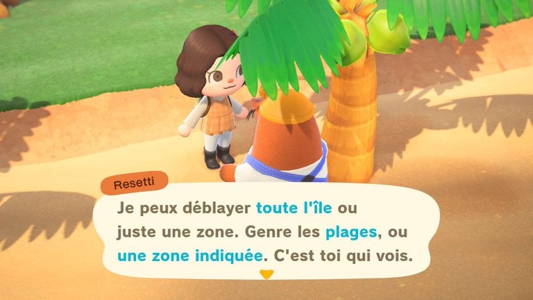Resetti Animal Crossing New Horizons : comment le débloquer et utiliser ses services ?