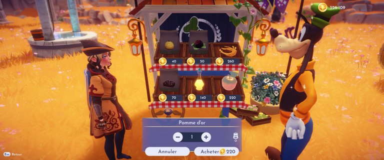 Smoothie aux pommes d'or Dreamlight Valley : comment préparer cette recette 2 étoiles ?