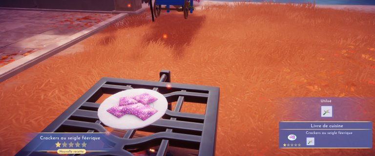 Crackers au seigle féérique Dreamlight Valley : comment préparer cette recette de hors d'oeuvre ?