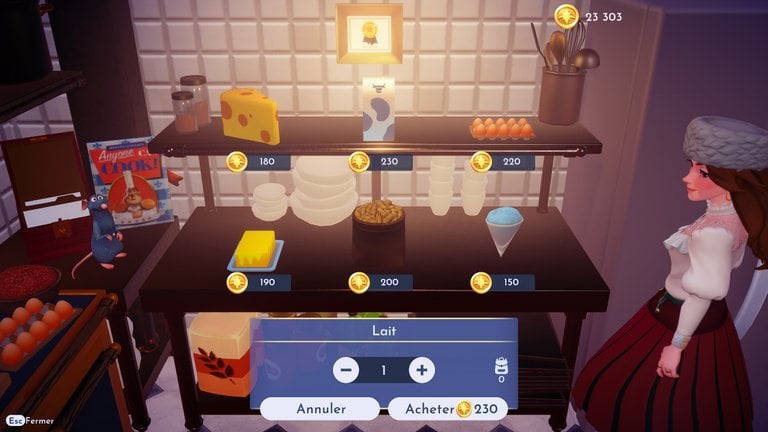 Porridge au blé et aux fruits Disney Dreamlight Valley : comment préparer cette recette trois étoiles ?