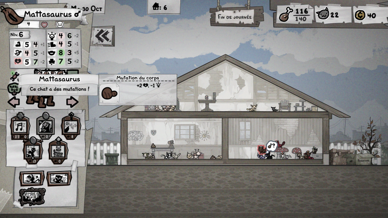 Mewgenics : Butch, Tink... Quel voisin améliorer en priorité ?