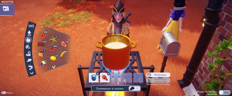 Smoothie aux Fraises spirales Dreamlight Valley : comment préparer cette recette 2 étoiles ?