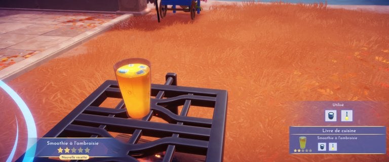 Smoothie à l'Ambroisie Dreamlight Valley : comment préparer cette recette 2 étoiles ?