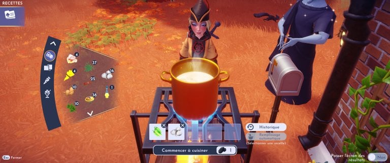 Haricots verts au four Dreamlight Valley : comment préparer cette recette 2 étoiles ?