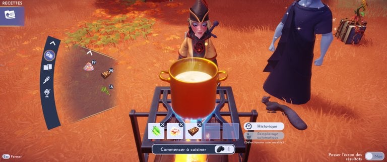 Haricots verts saumurés Disney Dreamlight Valley : comment préparer cette recette 3 étoiles ?