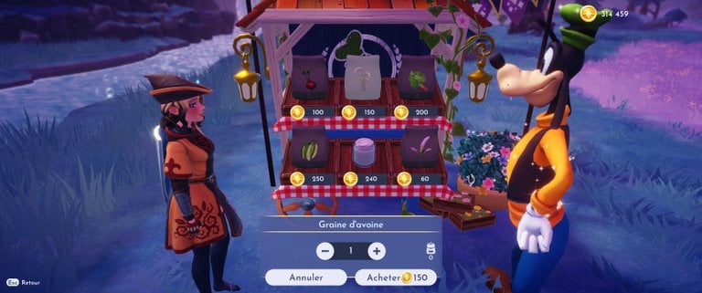 Flocons d'avoine Disney Dreamlight Valley : comment préparer cette recette 1 étoile ?