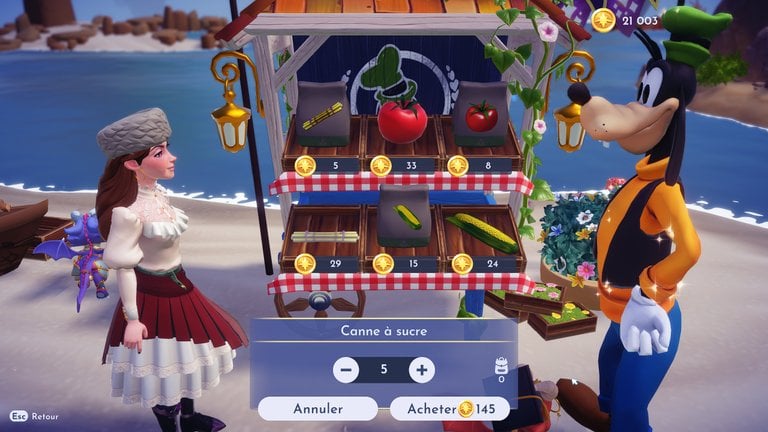 Steak de thazard aigre-doux Disney Dreamlight Valley : comment préparer cette recette trois étoiles ?