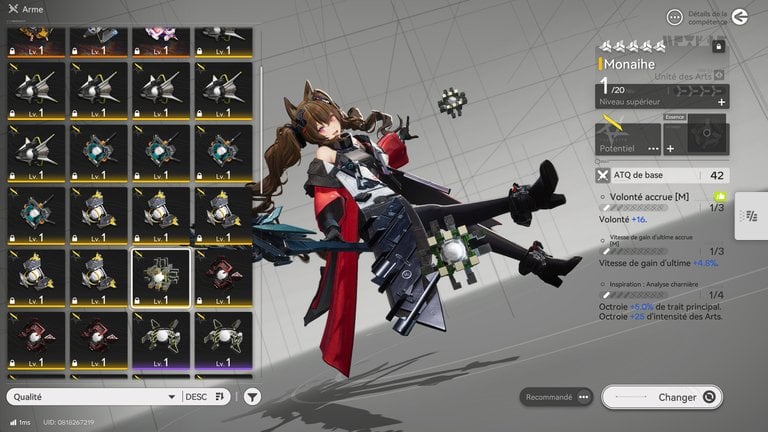 Gilberta Arknights Endfield : quel est le meilleur build pour cette opératrice ? 