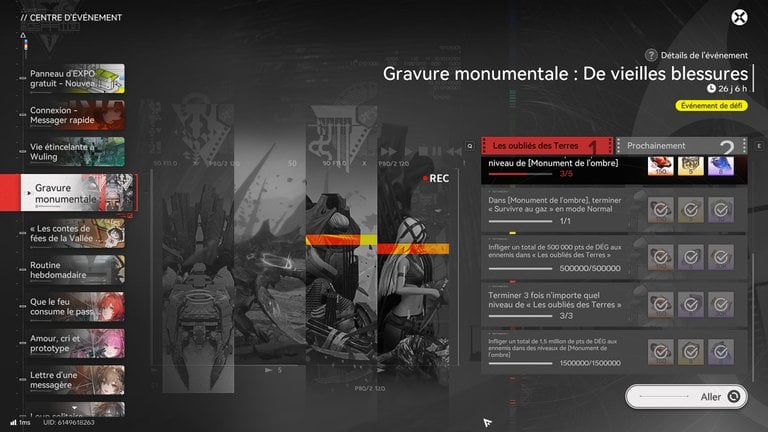 Umbral monument Arknights Endfield : Monument de l’ombre… Guide de l'événement et les meilleures équipes pour rouler sur les défis