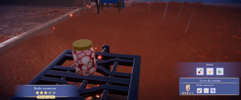Radis saumuré Disney Dreamlight Valley : comment préparer cette recette 3 étoiles ?