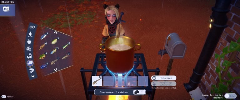 Sashimi de lamproie Dreamlight Valley : comment préparer cette recette 1 étoile ?