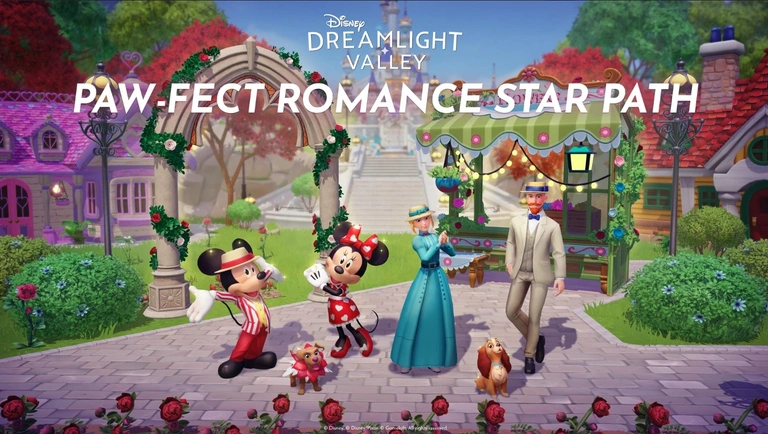 Voie des étoiles Patte-faute romance Disney Dreamlight Valley : toutes les explications et missions de cet événement