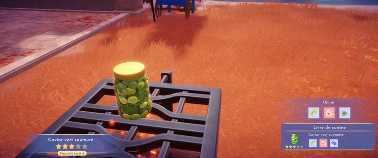 Caviar vert saumuré Disney Dreamlight Valley : comment préparer cette recette 3 étoiles ? Caviar vert saumuré Disney Dreamlight Valley : comment préparer cette recette 3 étoiles ?