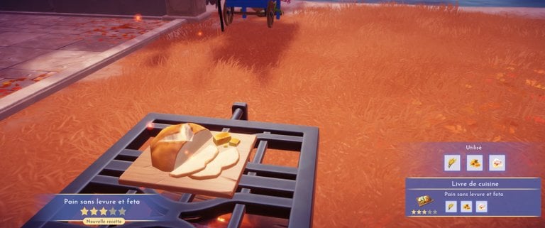 Pain sans levure et feta Disney Dreamlight Valley : comment préparer cette recette 3 étoiles ? Pain sans levure et feta Disney Dreamlight Valley : comment préparer cette recette 3 étoiles ?