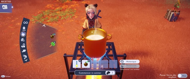 Délice d'Aphrodite Disney Dreamlight Valley : comment préparer cette recette 2 étoiles ?