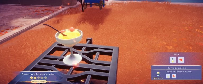 Dessert aux baies acidulées Disney Dreamlight Valley : comment préparer cette recette 2 étoiles ? Dessert aux baies acidulées Disney Dreamlight Valley : comment préparer cette recette 2 étoiles ?