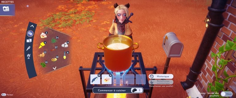 Loup de mer en croûte de sel Disney Dreamlight Valley : comment préparer cette recette 2 étoiles ?