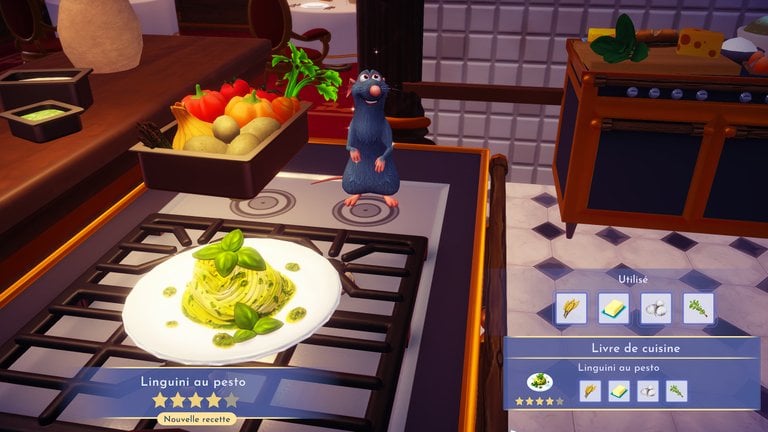 Linguini au pesto Disney Dreamlight Valley : comment préparer cette recette 4 étoiles ? Linguini au pesto Disney Dreamlight Valley : comment préparer cette recette 4 étoiles ?