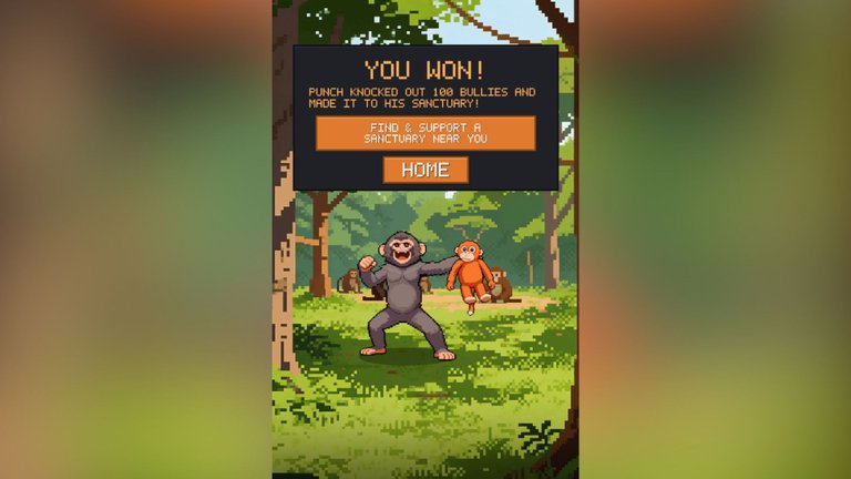 Vous avez été touché par ce pauvre petit singe avec sa peluche ? Faites lui prendre sa revanche : c'est gratuit !