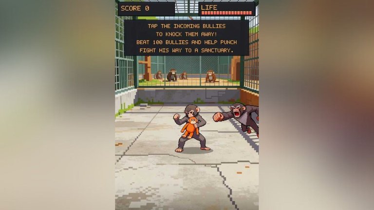 Vous avez été touché par ce pauvre petit singe avec sa peluche ? Faites lui prendre sa revanche : c'est gratuit !