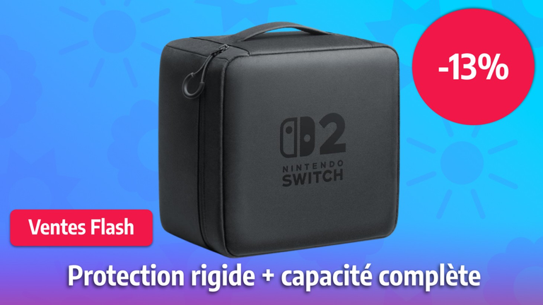 Set d'accessoires (pochette de transport et protection d'écran Nintendo Switch) NINTENDO à Prix