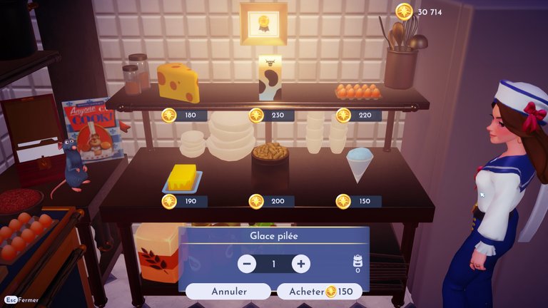 Glace à l'eau tropicale Disney Dreamlight Valley : comment préparer cette recette quatre étoiles ? Glace à l'eau tropicale Disney Dreamlight Valley : comment préparer cette recette quatre étoiles ?