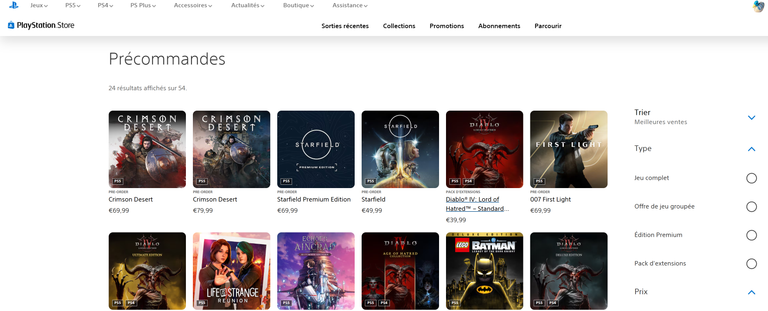Entre Crimson Desert et 007 First Light : Starfield est déjà un best seller sur PS5 Entre Crimson Desert et 007 First Light : Starfield est déjà un best seller sur PS5
