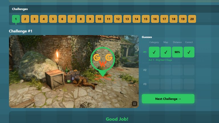 Ce jeu est tout simplement GeoGuessr, mais pour les jeux vidéo. C'est excellent, et en plus, il est gratuit ! 
