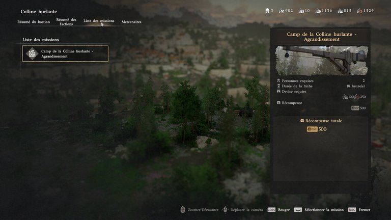 Colline hurlante Crimson Desert : comment débuter la mission d'agrandissement de la Colline hurlante ?
