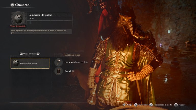 Comprimé de palme Crimson Desert : où trouver la recette et comment fabriquer cet objet qui vous sauve la vie ?