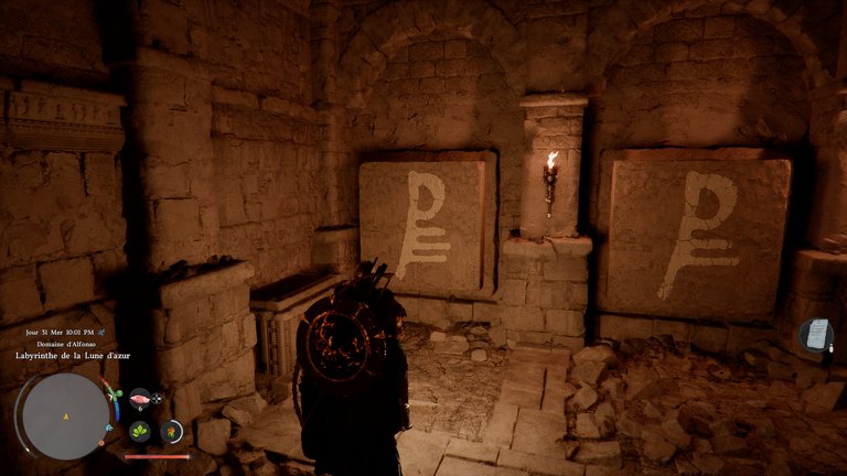 Labyrinthe de la Lune d'Azur Crimson : où trouver l’entrée et comment résoudre l’énigme des dalles ? 