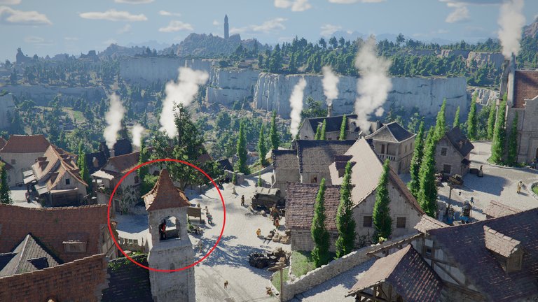 Gardiens de la Forêt de Pororin Crimson Desert : où trouver les 3 cloches à sonner dans Hernand ?